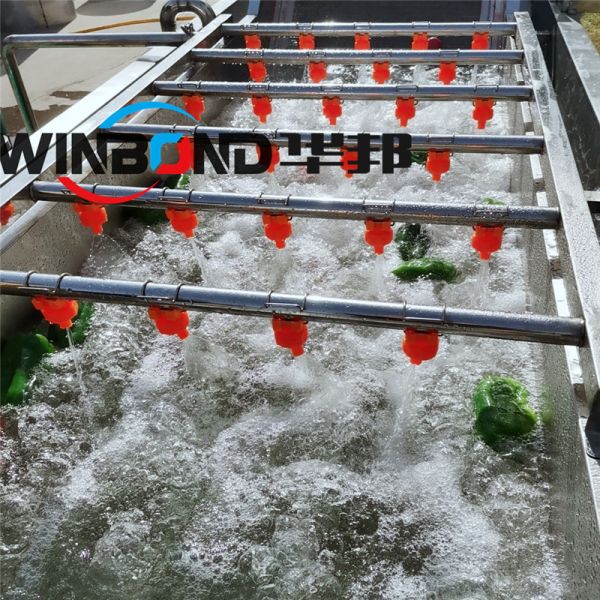 華邦瓜果蔬菜清洗機(jī)價(jià)格，果蔬清洗設(shè)備，江蘇蔬菜清洗機(jī)